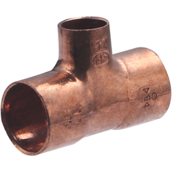 Raccordo a T in rame a saldare, femmina, ridotto, ø18-12-18 - Noyon&thiebault en oferta