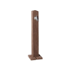 Fontana da giardino imitazione legno scuro en oferta