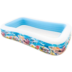 Intex Piscina per Famiglia Swim Center 305x183x56 cm Design Marino - Multicolore características