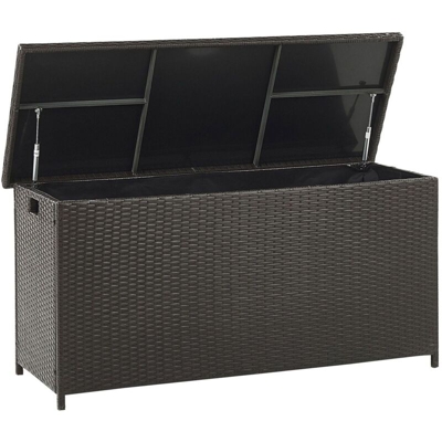 Bauletto in rattan marrone 126 x 46 cm MODENA