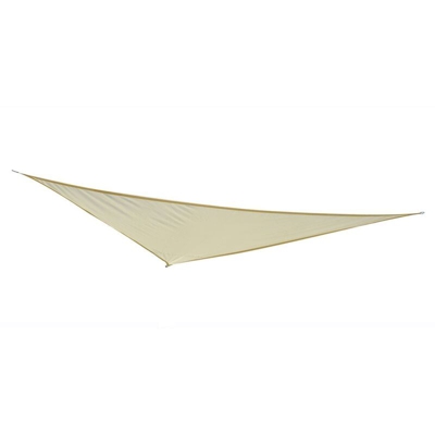Outsunny Tendone parasole triangolare, crema, 6x6x6m