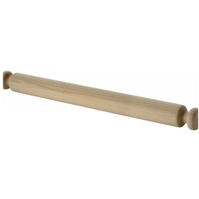 Mattarello in faccio con anello da appendere cm40