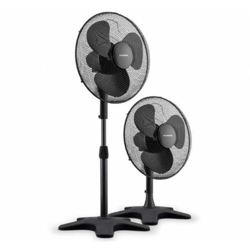 Hyundai hyvluxn4 tavolo nero e ventilatore da pavimento 3 pale 40cm en oferta