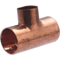 Raccordo a T in rame a saldare, femmina, ridotto, ø28-22-28 - Noyon&thiebault en oferta