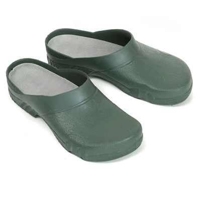 STI - Zoccoli da giardinaggio Zoccolo in PVC Sabot colore verde Ciabatte giardino fai da te Taglia 43-44