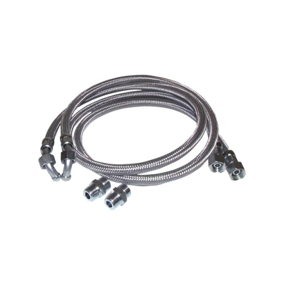 Flessibile gasolio a curva 1000mm con 2 raccordi - DIFF