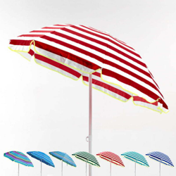 Ombrellone mare spiaggia cotone 200 cm Taormina | Fantasia Mare 5 precio