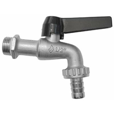 Rubinetto a sfera 1/2 con porta pompa per esterno giardino Made in Italy - Bugatti