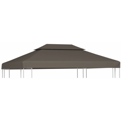 Copertura Superiore per Gazebo a 2 Strati 310g/m2 4x3m Talpa
