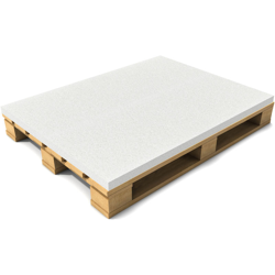 Cuscino per pallet senza fodera - Foglio imbottitura per divani - 120 x 80 x 5cm - Bianco en oferta