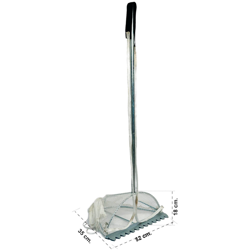 Tellinaro grande zincato cm 52x18x35 rete in nylon precio