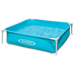 Intex Piscina Mini Frame 122x122x30 cm 57173NP - Blu en oferta
