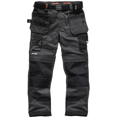 Pantaloni con Fondina Pro grigio grafite 34 L - Scruffs