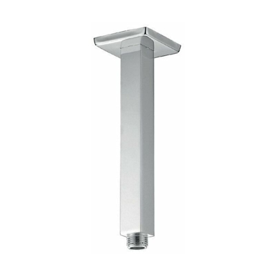 Braccio doccia quadro in ottone, mm 200 a soffitto serie doccia - GS