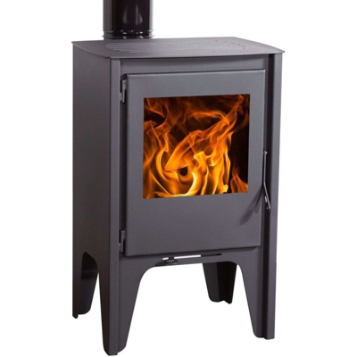 Stufa A Legna Eco Design Frankfurt 7'4 Kw Premium Juan Panadero