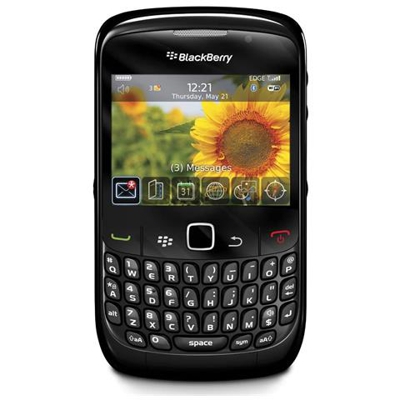 Curve 8520 Mono Sim Display 2.46'' HVGA Slot Micro SD Fotocamera 2 Mpx Blackberry Nero