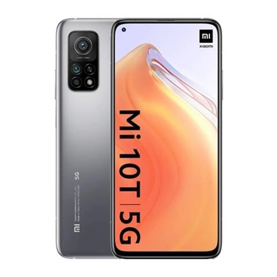 MI 10T Argento 128 GB 5G Dual Sim Display 6.67'' Full HD+ Fotocamera 64 Mpx Android