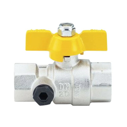 Valvola a sfera per Gas Top Test FF 1/2 con farfalla S1437N34 - Enolgas en oferta