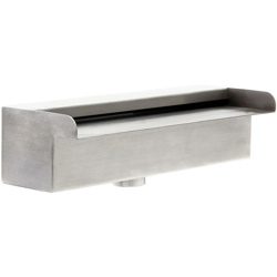 Gioco d'acqua a cascata in acciaio inossidabile 30 cm piscina laghetto características