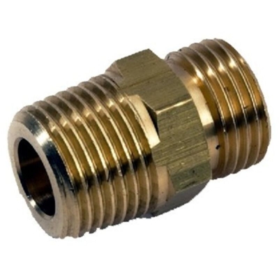 Nipplo niples in ottone per regolatore gas dx/sx destro sinistro 1/2x1/2 mm