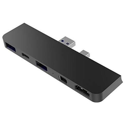 Hd125-black drive Hub Surface Pro 5-in-2 Per Microsoft Surface Pro - Nero