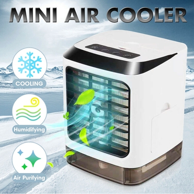 Insma - Condizionatore d'aria Ventilatore d'aria Condizionatore d'aria Umidificatore Dispositivo di raffreddamento portatile