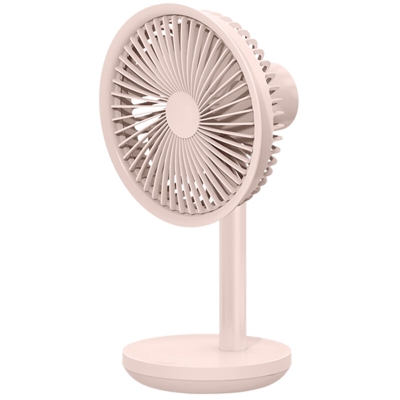 SOLOVE Ventilatore da tavolo F5 Testa che scuote la velocit¨¤ del vento regolabile Batteria da 4000 mAh con ventola portatile USB di tipo C per