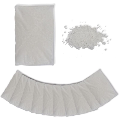 YOUTHUP Cloruro di Calcio Essicante Sacchetti di Ricarica 10 pz 10 kg - Bianco