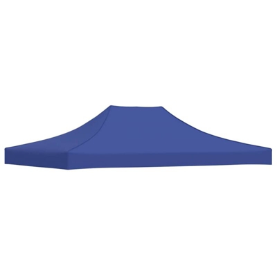 Tetto per Tendone per Feste 4x3 m Blu 270 g/m² - Blu - Vidaxl