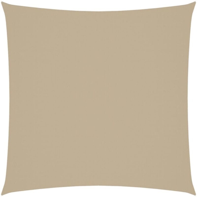 Vela Parasole in Tela Oxford Quadrata 2x2 m Beige - Beige - Vidaxl