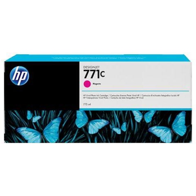 B6Y09a Cartuccia Ink Originale 771C Magenta per HP DesignJet Z6200 Z6600 Z6800
