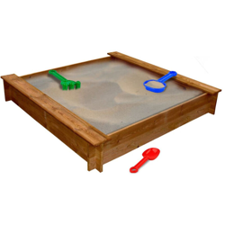 Asupermall - Sabbiera Quadrata in Legno en oferta