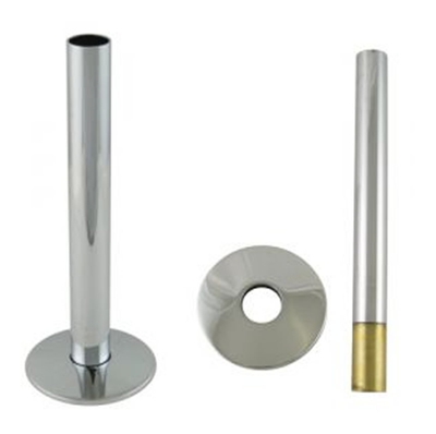 Hudson Reed - Kit Copritubo in Ottone Cromato per Radiatore e Scaldasalviette