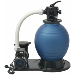 YOUTHUP Pompa con Filtro a Sabbia 1000 W 16800 l/h XL - Blu características