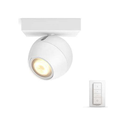 Buckram Hue Faretto Singolo Bianco + Dimmer Switch precio