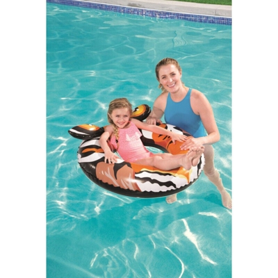 Flotador Hinchable Infantil Cocodrilo Con Ojos 91 cm - 36122 - Bestway