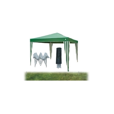 Gazebo pieghevole impermeabile in alluminio 3x3m Verde