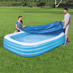 Bestway Copertura per Piscina Flowclear 305x183x56 cm - Blu en oferta