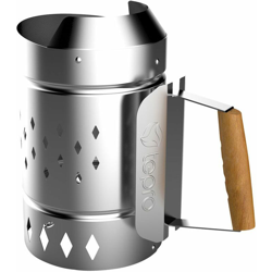 Accendifuoco per caminetto XL Acciaio zincato a carbone per avviamento Accendino rapido per grill Accessori Tepro 8331 características