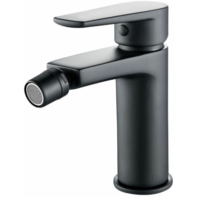Miscelatore rubinetto bidet linea blackmix completo di accessori