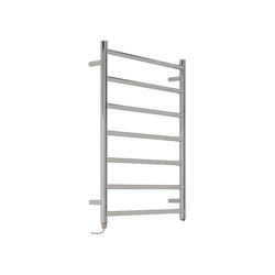 Hudson Reed Quo Scaldasalviette Elettrico Moderno di Design Verticale - Termoarredo Bagno Contemporaneo a Scaletta - Acciaio Inox Cromato - 300W precio