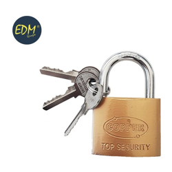 Lucchetto 40mm 3 chiavi linea base - EDM en oferta