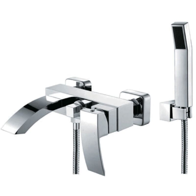 Lookshop - Miscelatore vasca cromato a parete - Deneb