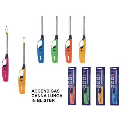 Accendigas A Fiamma Canna Lunga Blister 40411636