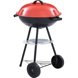 Barbecue a Carbone Kettle Portatile XXL con Ruote 44 cm - Multicolore - Vidaxl precio