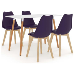 Set Da Pranzo 5 Pz Viola Scuro precio