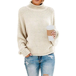 Maglione donna elegante inverno dolcevita maglione lavorato a maglia maglione grosso maglione lavorato a maglia casual maglione manica lunga en oferta