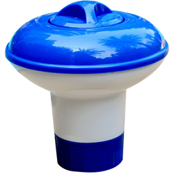 Asupermall - Dispenser per pastiglie di cloro da piscina con mini galleggiante per piscina, per piscina, spa, vasca idromassaggio e fontana, perfetto características