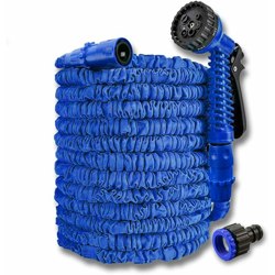 LangRay Tubo da giardino, tubo da giardino estensibile da 100 piedi / 30 m Tubo flessibile estensibile con 7 teste di spruzzatura multifunzionali per características