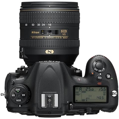 Fotocamera Reflex Digitale D500 Body + AF-S DX 16-80mm VR Kit + Lexar SD 633x 16GB